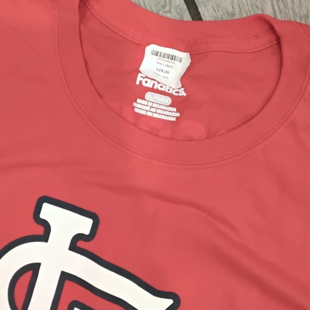Fanatics St Louis‎ Cardinals Goldschmidt 46 Baseball Jersey T Shirt Coral XL